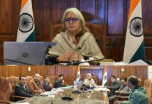 DC Bandipora Reviews Functioning of Education Department