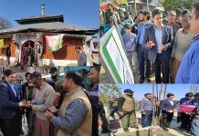 DC Kulgam visits Ziyarat Shareef Hazrat Noor Shah Wali Bagdadi (RA) at Kund, reviews ongoing works