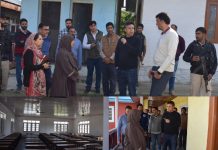 DEO Budgam Inspects Institutions for Finalization of Dispatch and Collection Centres for Upcoming Bye-Elections