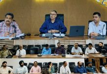 District Road Safety Committee meeting held at Kathua