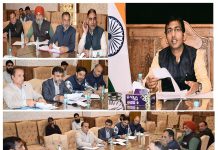 Div Com chairs meeting of Rakhs & Farms Department