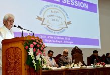 Lieutenant Governor addresses Inaugural Session of NEP Conclave 2025 at Srinagar