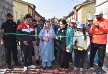 Sakeena Itoo inaugurates two days Annual Sports Meet of GMC Srinagar