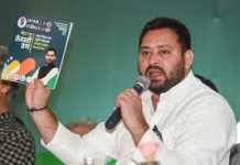 BJP using Nitish to further its interest, alleges Tejashwi as he releases INDIA bloc’s Bihar poll manifesto