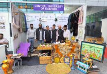 CUKashmir’s DIC showcase innovations at DIC meet