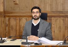 DC Srinagar reviews status of Mandatory Biometric Updates for Aadhaar, implementation of CRS for seamless birth-death registration