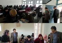 DSEK conducts surprise inspection of Examination Centres in several districts