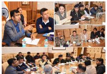 Div Com Kashmir chairs meeting on Expansion of Civil Enclave at Srinagar Airport