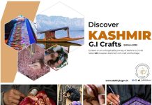 Handicrafts & Handloom Dept unveils exquisite Table Book on GI crafts of Kashmir
