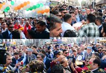 Jammu accords warm welcome to CM Omar Abdullah on arrival after Darbar Move