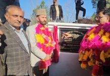 Javed Rana inaugurates, lays foundation stones of key Civic, Tourism projects in Mendhar