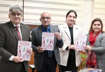 CS releases publications on climate change and floriculture in J&K