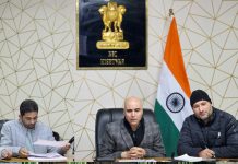 DC Kishtwar reviews progress of works under District CAPEX Budget 2025-26