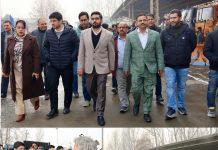 DC Srinagar, SMC Commissioner Conduct Citywide Inspection of winter, Snow Clearance Preparedness
