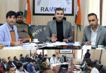 DC chairs DLC & DRAC meeting at Ramban