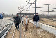 Director Agriculture Kashmir visits SM Farm Tapar Kreeri Baramulla