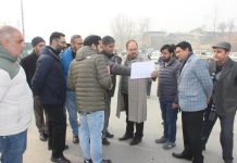 Vice Chancellor IUST inspects ongoing works