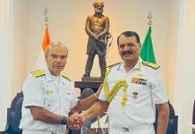 CNS Admiral Tripathi meets Brazilian Navy Commander, discusses expanding defence cooperation between navies