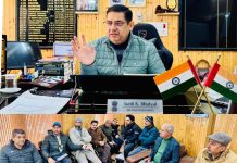 ADC Bhaderwah reviews working of Agricultural, Allied Departments; implementation of Mission Yuva