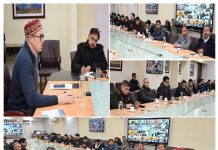 CM Omar Abdullah reviews situation after severe wind storms & snowfall across J&K