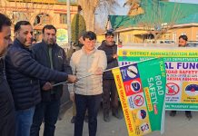 DC Baramulla Flags Off Road Safety Awareness Rally at Baramulla