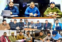 DC Poonch reviews disaster preparedness of SDRF, line departments