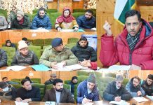 DC Shopian presides over NCORD meeting, Reviews anti-drug strategy