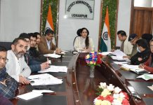 DC Udhampur chairs NCORD meeting, reviews drug control measures in district