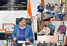 DDC Poonch reviews Capex Budget 2025–26, CSS, UT Sector schemes