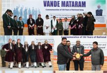District Admin Shopian Observes Phase-II of 150 Years of Vande Mataram with Patriotic Fervour