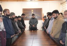 District Ganderbal observes Two Minutes’ Silence to honour Martyrs of freedom movement