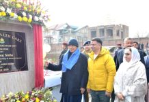 LG lays foundation stone for Meerz Health Care Hospital in Srinagar