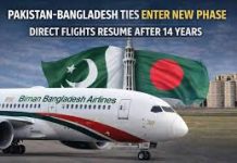 Pakistan-Bangladesh direct flights resume after 14 years