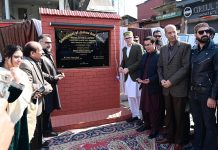 CM Omar Abdullah lays foundation for ₹190 Cr urban development projects in Srinagar, Budgam