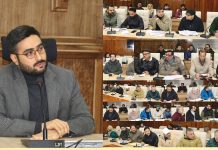 DC Srinagar reviews progress of works under District CAPEX budget for 2025-26
