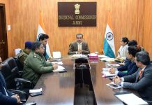 Div Com reviews arrangements for Maha Shivratri Mela 2026 at Shri Shiv Khori Shrine Ransoo