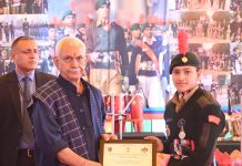 Lt Governor addresses NCC cadets who attended Republic Day Camp at New Delhi