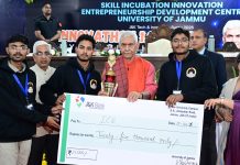 Lt Governor attended valedictory function of 48-hour National-level Hackathon “Innovathon 1.0” at JU