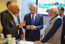 PM Modi, during Jerusalem visit, highlights Israel’s innovative tech scene, showcasing AI and healthcare
