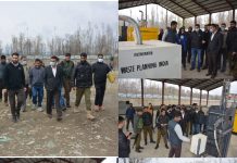 DC Kulgam reviews functioning of Solid Waste Management Site at Liroo