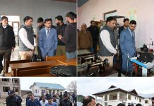 DC Kulgam visits EMRS Tangmarg; Reviews progress on Hostel, Principal’s Residence